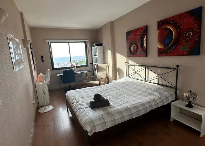 Apto Increible, Acogedor, Luminoso De Ambiente Muy Relajante Con Excelentes Vistas Y Servicios/ Amazing With Sunset Lovely Views Адехе