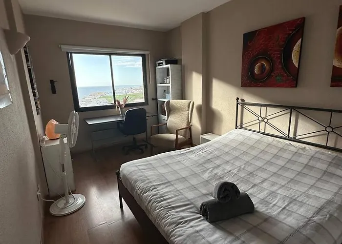 Apto Increible, Acogedor, Luminoso De Ambiente Muy Relajante Con Excelentes Vistas Y Servicios/ Amazing With Sunset Lovely Views * Адехе